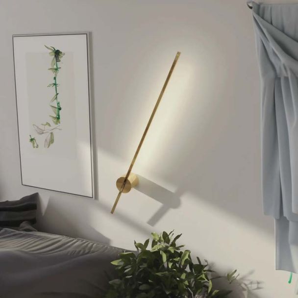 YASKR Kinkiet Chloe 1xLED złoty IP44 WL0107-GD