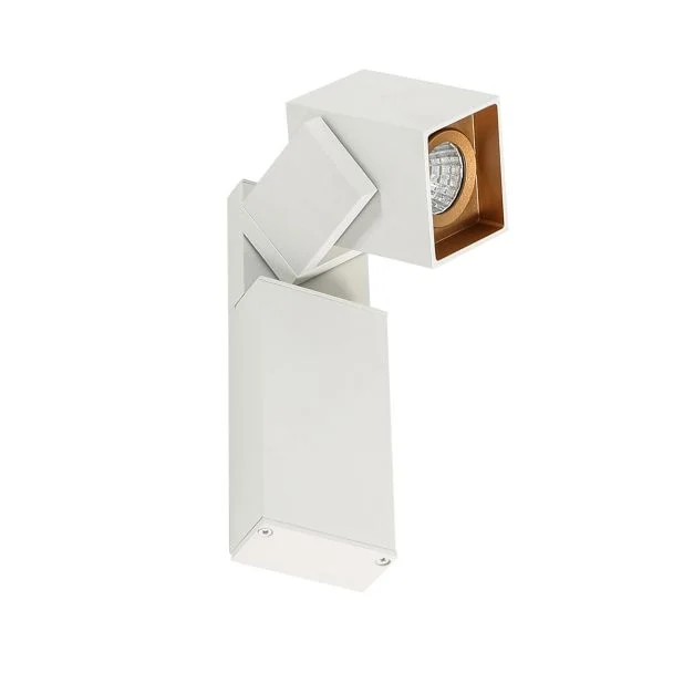 ITALUX WLB073/5W 3000K WH+GO Aravena White Gold 3000K lampa przyłóżkowa biały,złoty 3000K