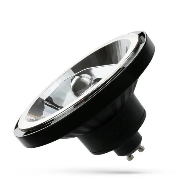 SPECTRUMLED 14566 Żarówka LED AR111 GU10 230V 10W SMD 20st WW CZARNY SPECTRUM