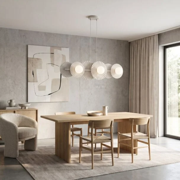 EMIBIG 1727/6 UMBRA 6 WHITE Lampa wisząca