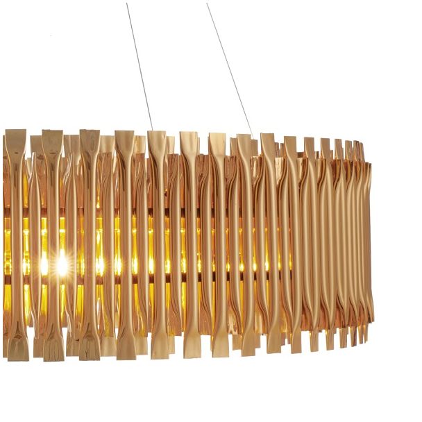 Step into design XC107 gold Lampa wisząca MODULAR złota 95 cm