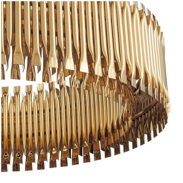 Step into design XC107 gold Lampa wisząca MODULAR złota 95 cm