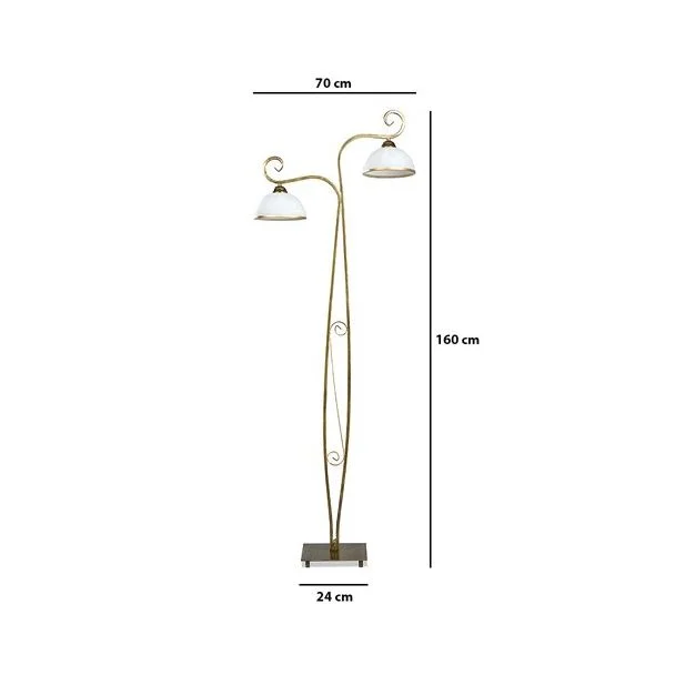 EMIBIG 149/LP2 WIVARA LP2 GOLD LAMPA STOJĄCA