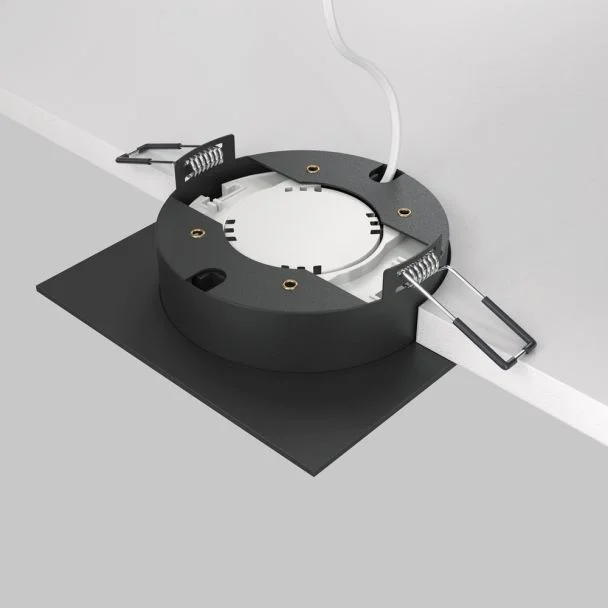 MAYTONI DL086-GX53-SQ-BG Hoop Downlight czarny,złoty