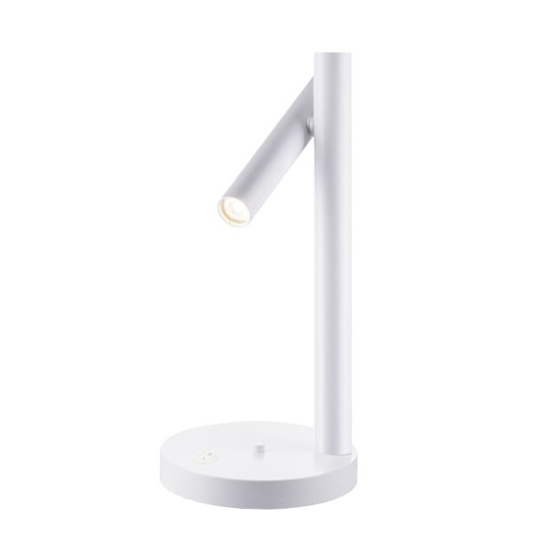 ANTIGO Lampa stołowa Yabu G - Biała (430 mm) 2032