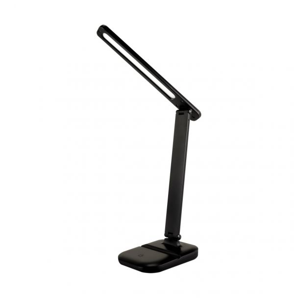 IDEUS 03725 ZET LED BLACK Lampka biurkowa LED