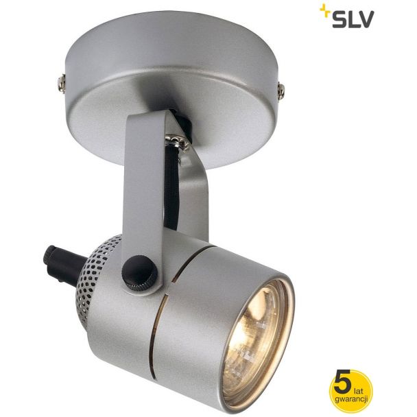 SLV 132024 SPOT 79 230V ścienna i sufitowa,, srebrnoszary, GU10, max. 50W