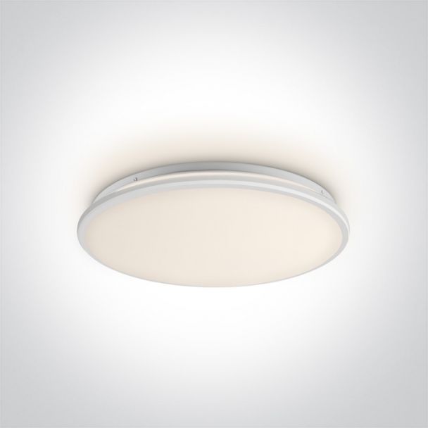 ONE LIGHT 62154/W/W Aidonia biały plafon LED 3000K 24W