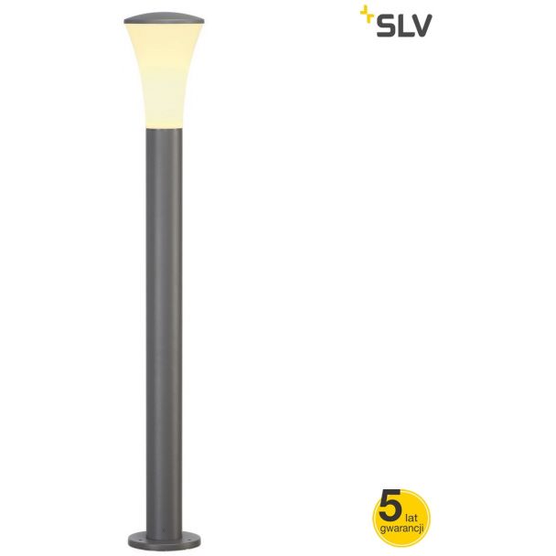 SLV 228925 ALPA CONE 100 lampa podłogowa, kamień szary, E27 max. 24W, IP55