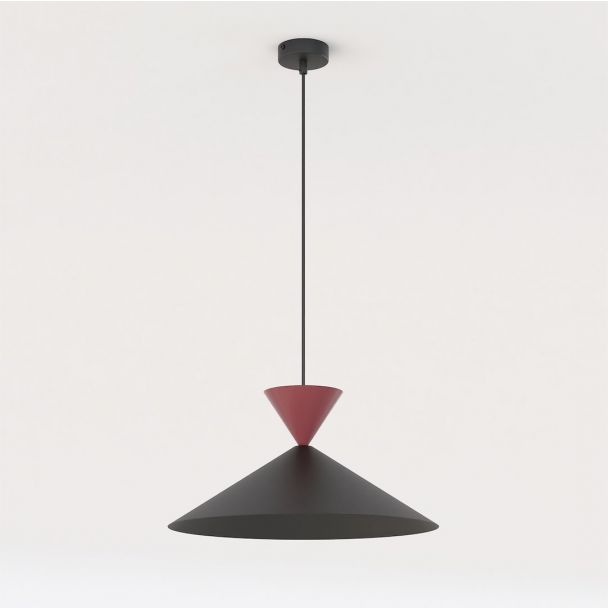 EMIBIG 1744/1M RALF 1M BL BURGUNDY Lampa wisząca