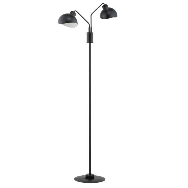SIGMA 50328 ROY lampa podłogowa czarny/biały
