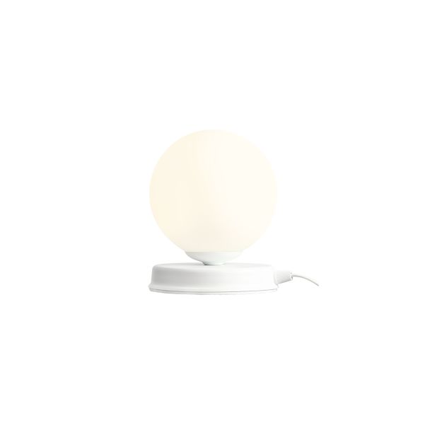 ALDEX 1076B_S  LAMPKA BIURKOWA BALL WHITE S