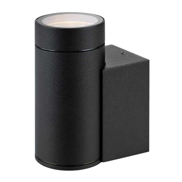 MARKSLOJD 107914 PIPE lampa ścienna 1L Czarna IP44
