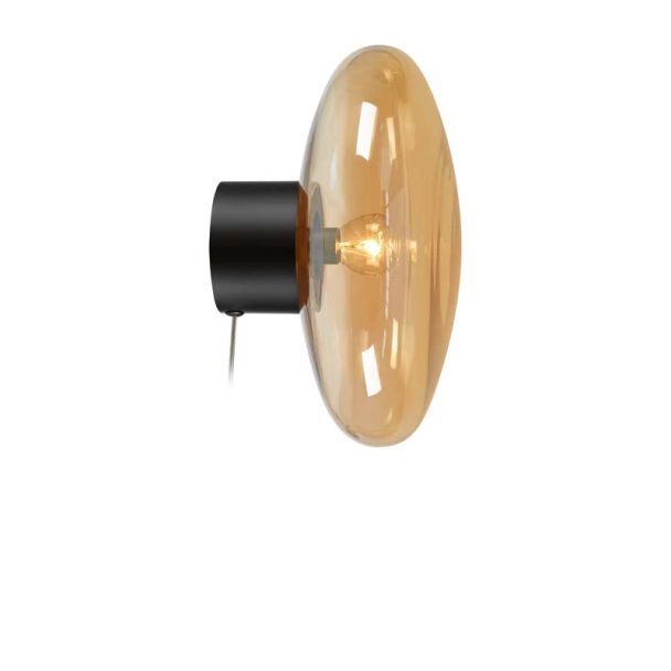 MARKSLOJD 108539 LOCUS lampa sufitowa/lampa ścienna 1L Amber/Black