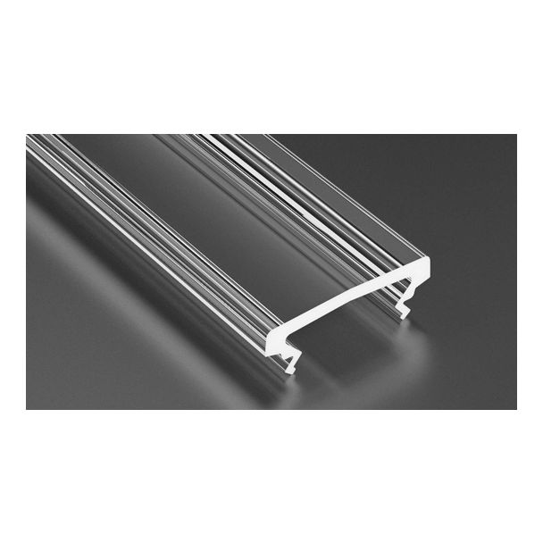 LED LABS 11-2053-20 Klosz do profilu LED LUMINES HIGH PMMA transparentny 2,02 m