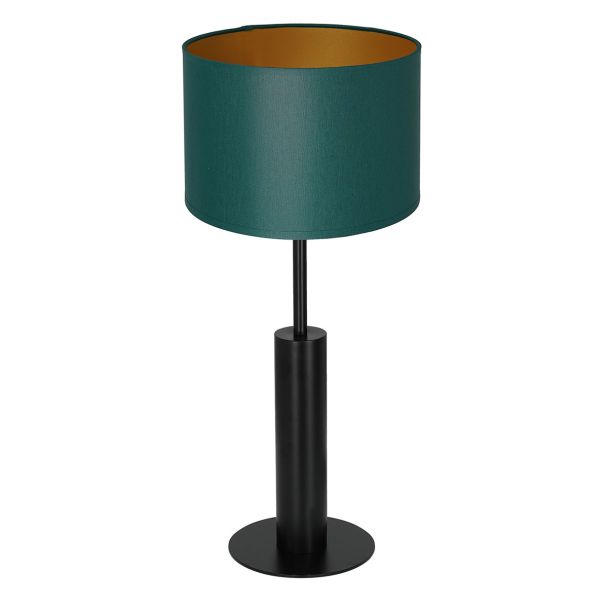 LUMINEX 3680 oprawa przenośna Table lamps lampa stołowa czarny zielony złoty
