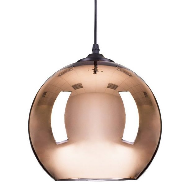 Step into Design ST-9021-L copper Lampa wisząca MIRROR GLOW - L miedziana 40 cm