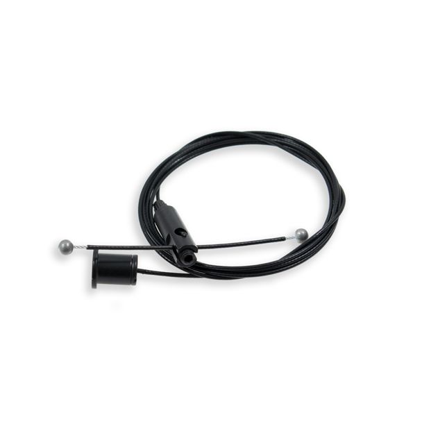 LED LABS 14-2078-00 ZAWIESIE DWUSTRONNE - KOMPLET 1500 mm/100mm czarny