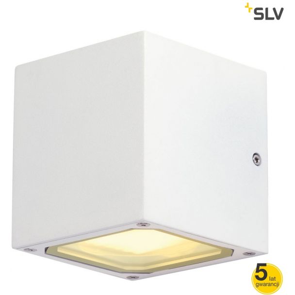 SLV 232531 SITRA CUBE lampa ścienna, biały, GX53, max. 9W - SUPER PROMOCJA