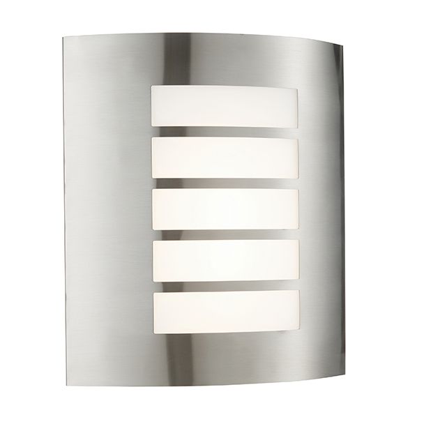 SAXBY 75930 Bianco LED 1lt wall IP44 7W Wall Outdoor