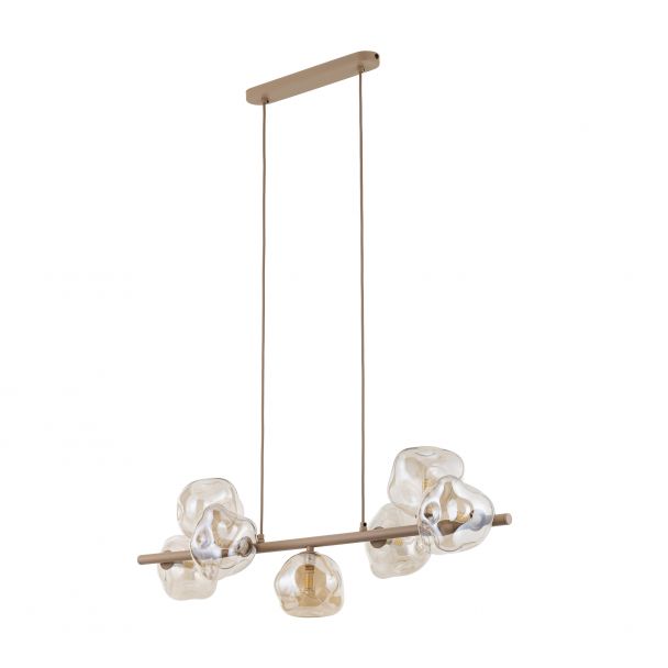 TK-LIGHTING 11109 LAVA SABIA LAMPA WISZĄCA 7XG9