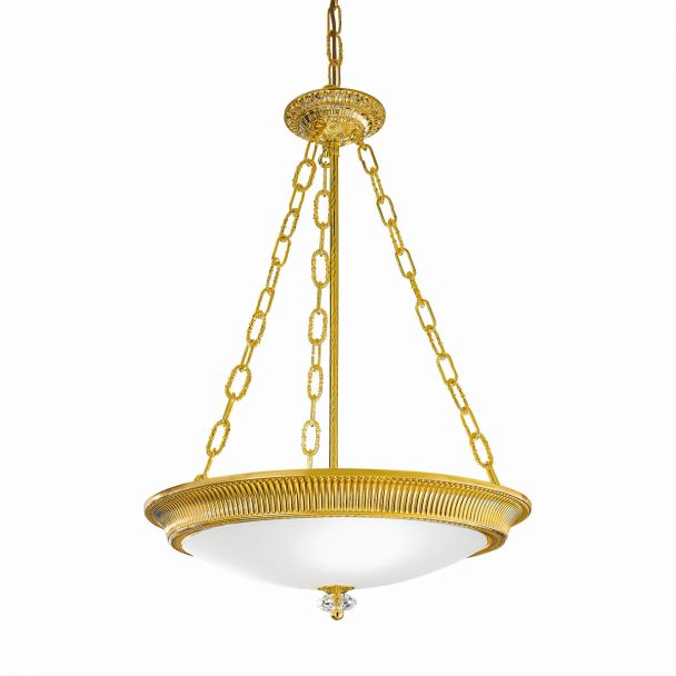 KOLARZ 0297.33.3 MILORD lampa wisząca złoto 24K