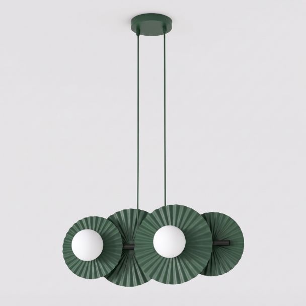EMIBIG 1829/4 UMBRA 4 OLIVE GREEN Lampa wisząca