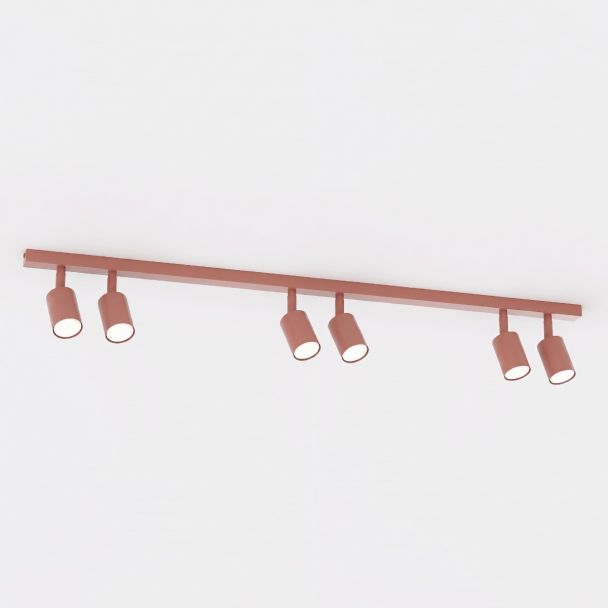EMIBIG 1837/6 FLASH 6 CORAL Lampa sufitowa
