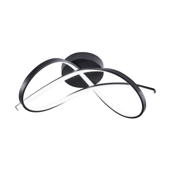 ZUMALINE 19602C-BK PAUL LAMPA SUFITOWA CZARNA/BLACK