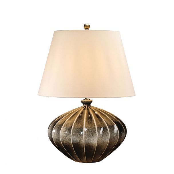 ELSTEAD Rib Pumpkin RIB-PUMPKIN-TL 1 Light Table Lamp