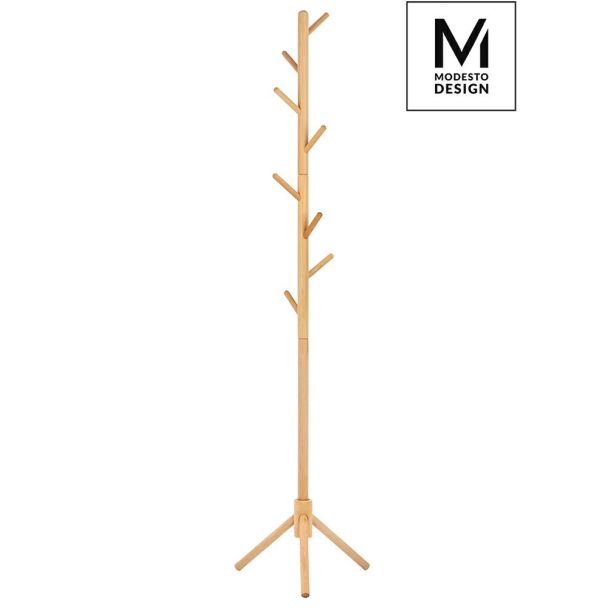 Modesto Design 281.NATURAL MODESTO wieszak stojący STICK naturalny - drewno bukowe