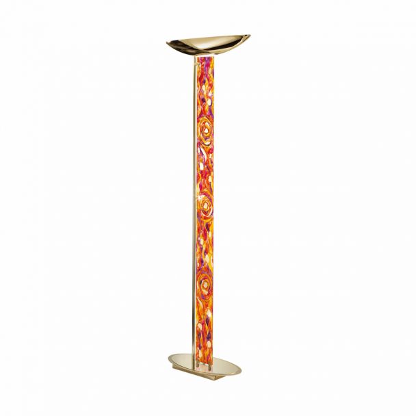 KOLARZ 0252.41.3.AQ.RV DELPHI lampa podłogowa złoto 24K