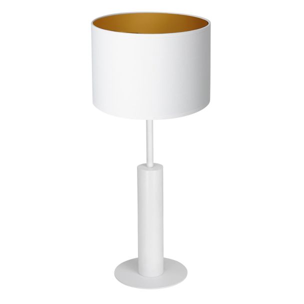 LUMINEX 3676 oprawa przenośna Table lamps lampa stołowa biały złoty