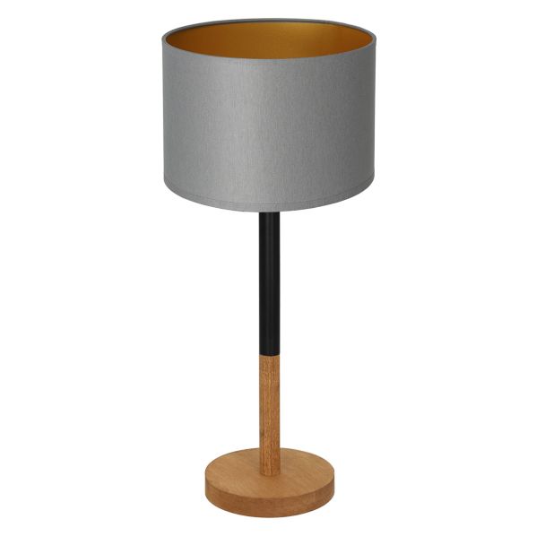 LUMINEX 3826 oprawa przenośna Table lamps lampa stołowa czarny brązowy szary złoty