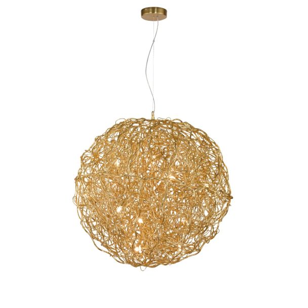 ZUMALINE 2019-12 SAREA LAMPA WISZĄCA ZŁOTY