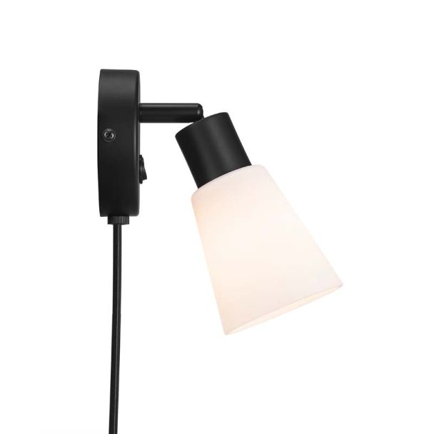 Nordlux 2112991003 Lampa ścienna COLE E14 40W Metal Czarny