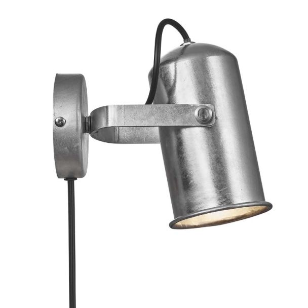 Nordlux 2213051031 Lampa ścienna Porter E27 60W Metal Ocynkowany