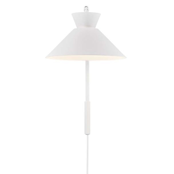 Nordlux 2213371001 Lampa ścienna DIAL E27 40W Metal Biały