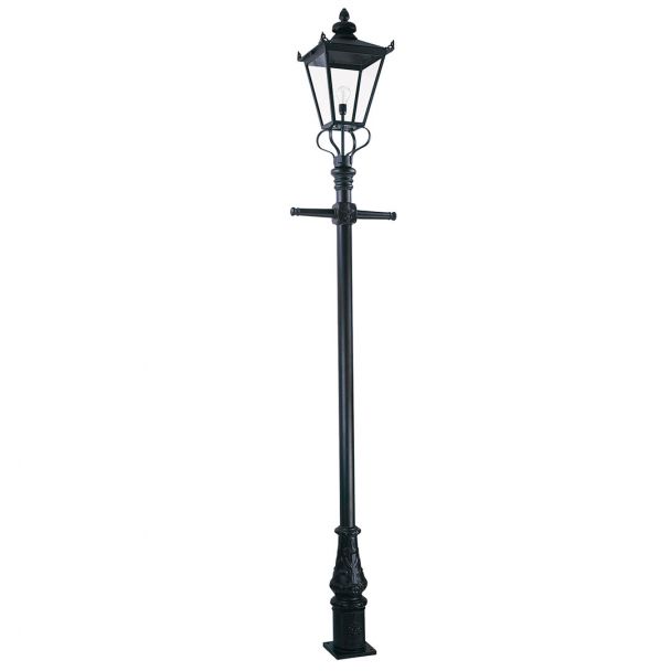 ELSTEAD Wilmslow WSLP1-BLACK 1 Light Lamp Post