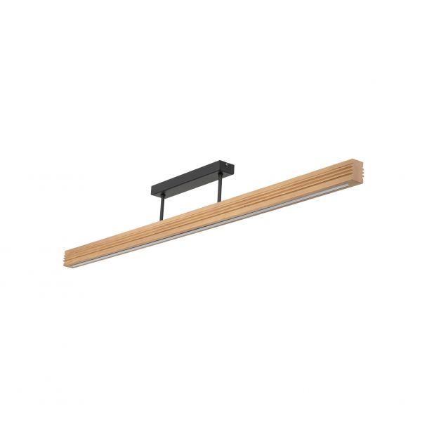 TK-LIGHTING 11691 VIGA WOOD LED SOSNA SZCZOTKOWANA POSTARZANA LAMPA SUFTOWA