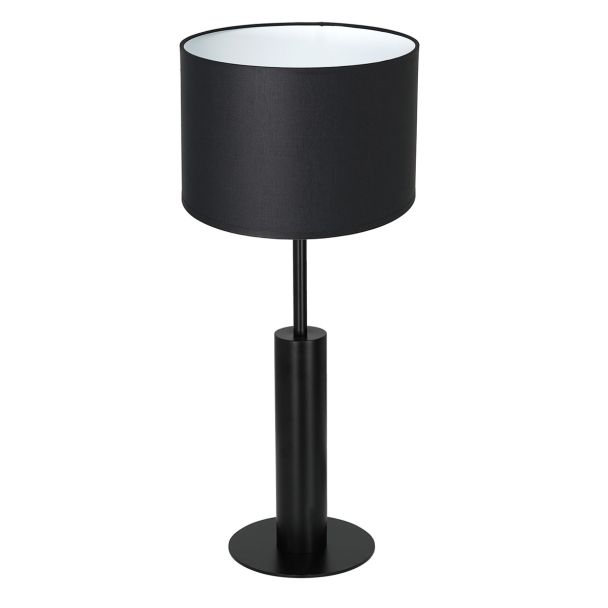 LUMINEX 3677 oprawa przenośna Table lamps lampa stołowa czarny biały