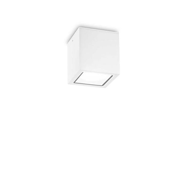 IDEAL LUX 251561 TECHO PL1 SMALL BIANCO LAMPA SUFITOWA biały