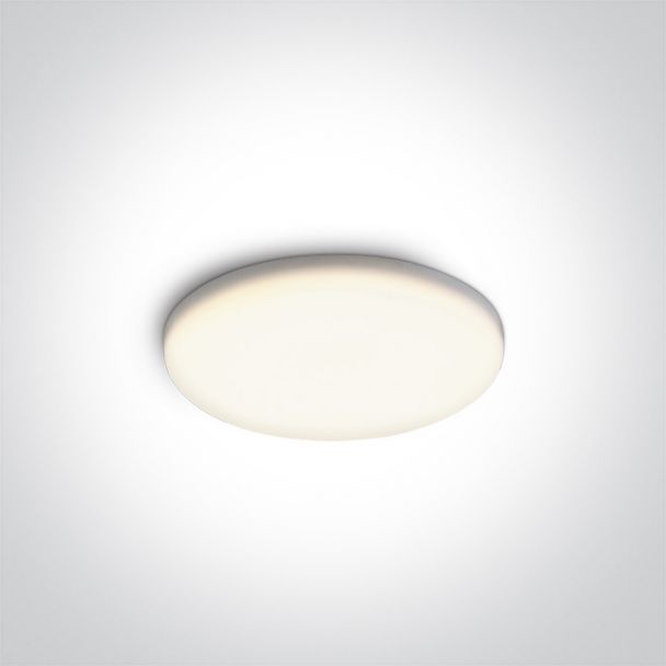 ONE LIGHT 10108CF/C Kilinia 2 biała bezramowa oprawa typu downlight LED IP65 4000K 8W