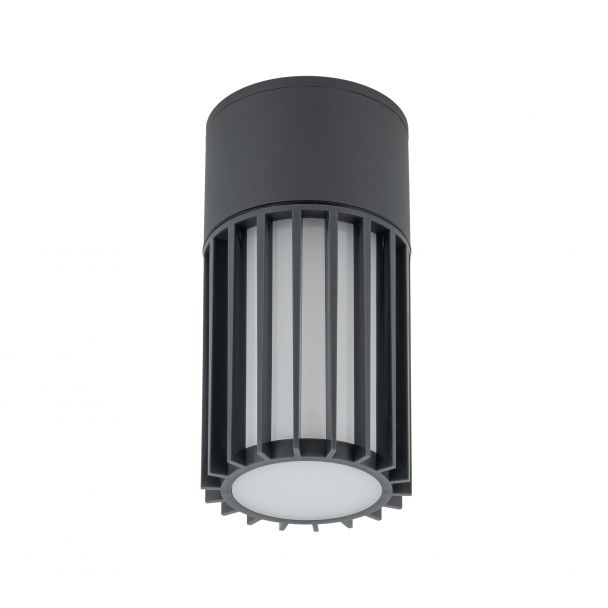 TK-LIGHTING 11508 RIBO GRAY LAMPA SUFITOWA IP54 1XE27