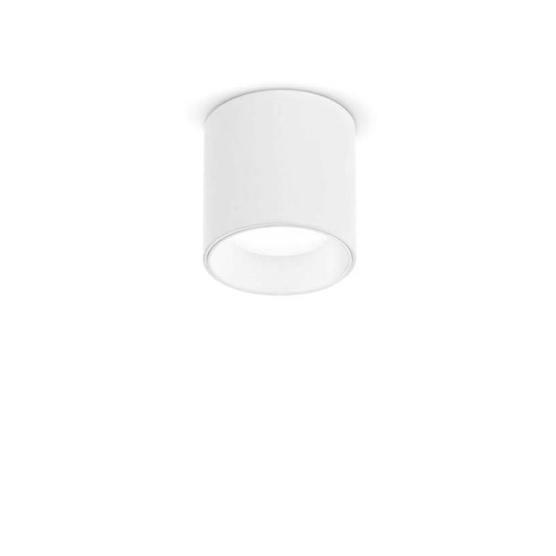 IDEAL LUX 299419 DOT PL ROUND BIANCO 3000K LAMPA SUFITOWA biały