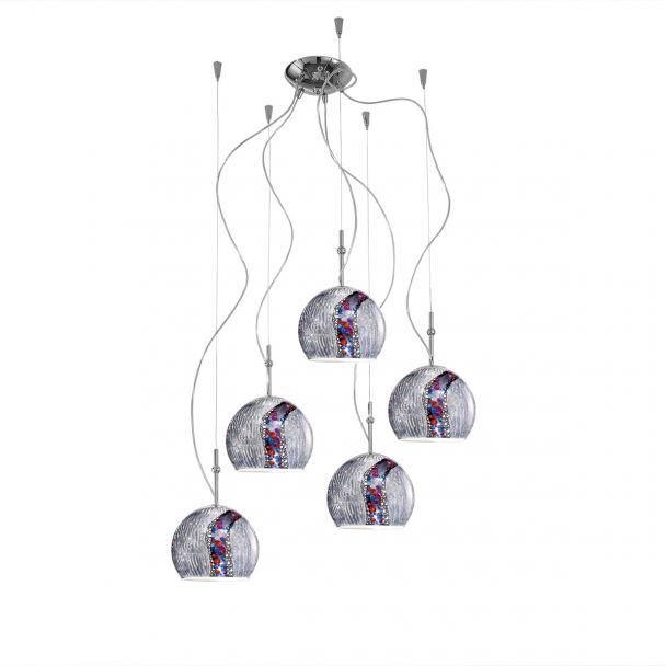 KOLARZ 0392.35.5.KI.AG LUNA lampa wisząca