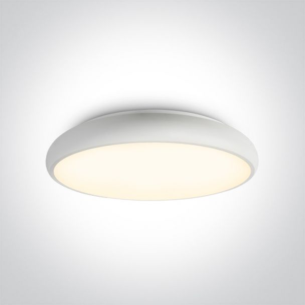 ONE LIGHT 62160/W/W Drosia biały plafon LED 3000K 60W