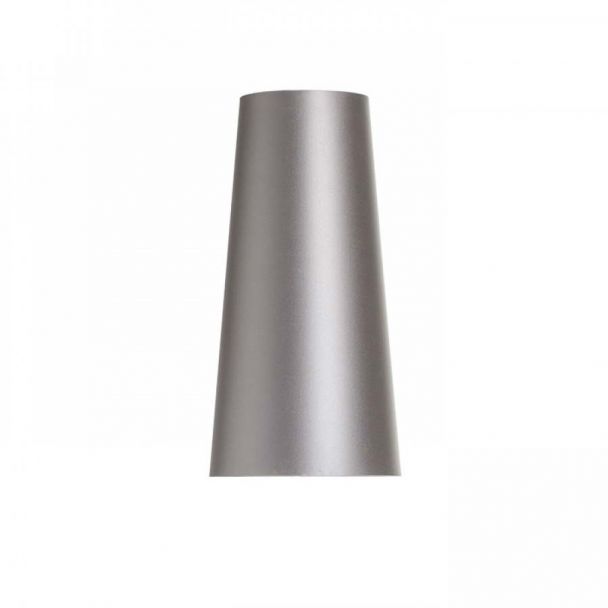 RENDL R11590 CONNY 15/30 abażur do lampy stołowej Monaco szara/srebrne PCV max. 23W