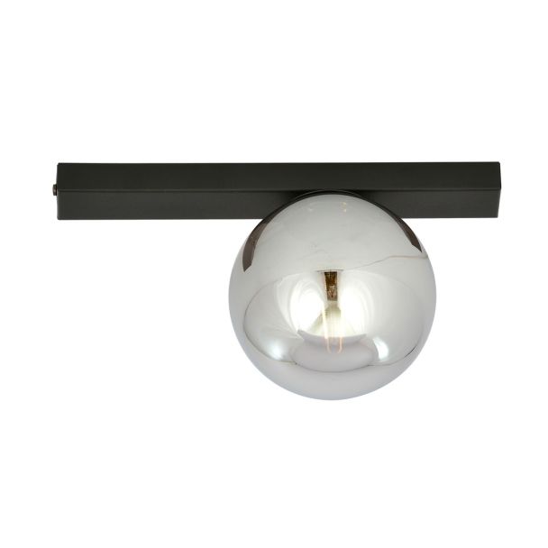 EMIBIG 1122/1 LAMPA SUFITOWA FIT 1 BLACK/GRAFIT