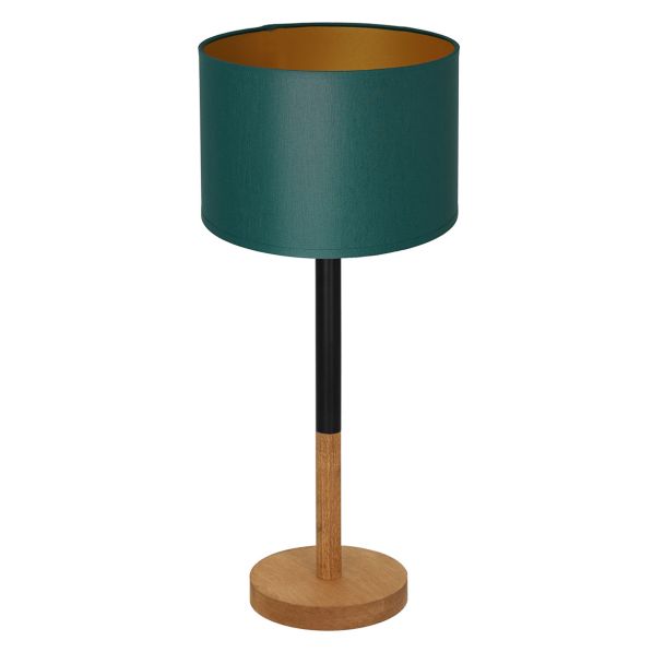 LUMINEX 3827 oprawa przenośna Table lamps lampa stołowa czarny brązowy zielony złoty